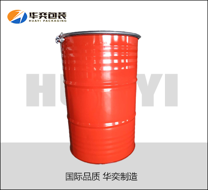 紅開口烤漆桶